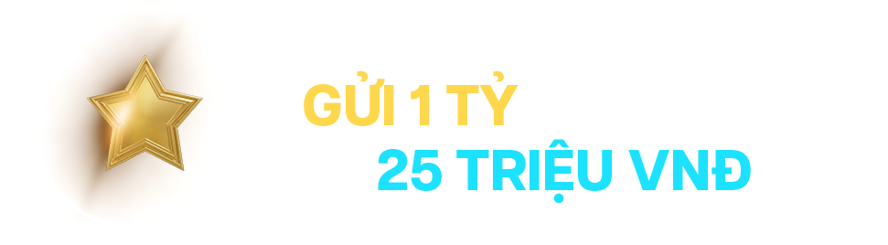 Gửi 1 tỷ thưởng điểm tới 25 triệu VNĐ